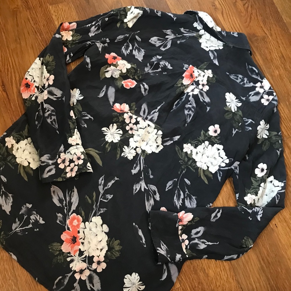 Equipment Floral Button Down - Picture 5 of 5